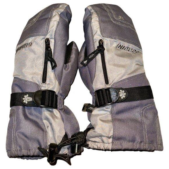 Gordini Ultra Dri-Max Gauntlet IV Mitt ~ Winter Snow Gloves / Mittens ~ Gray - Picture 1 of 10